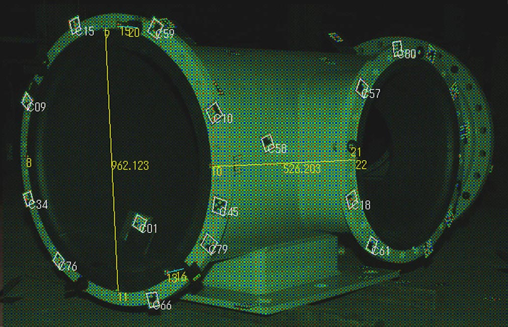写真を見ながら計測値を確認
